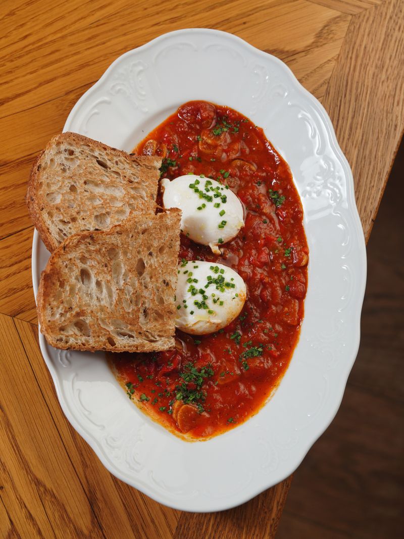 Shakshuka, real Ghanaian and West African dish